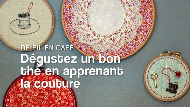 De fil en café : dégustez un bon thé en apprenant la couture